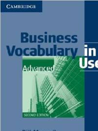 Business Vocabulary in Use Advanced with Answers and CD-ROM