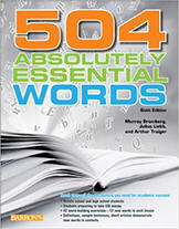 504 Absolutely Essential Words from check-my-english.com